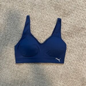 Puma Women's Navy Sports Bra